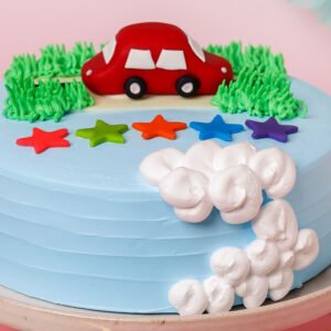 Mixfruit Car  Cake